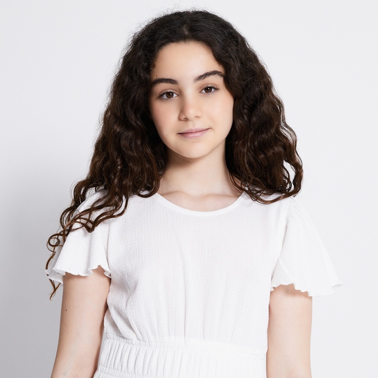 Smock frill dress "Helena"